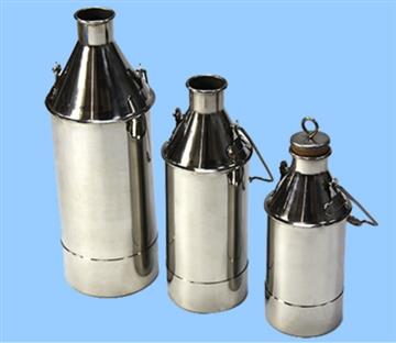 不锈钢薄壁加重采样器 一体式取样瓶 不锈钢加重式液体石油取样器